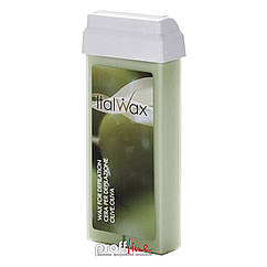 Віск плівковий для депіляції в касеті ItalWax Olive, 100 г