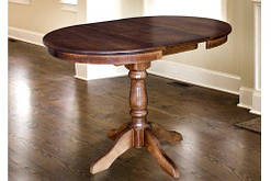 "Стіл обідній  ""Чумак-2"" (Бук)"  Темний горіх, слонова кістка, білий