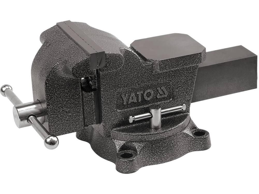 Великі поворотні слюсарні лещата 200мм YATO YT-6504, фото 1
