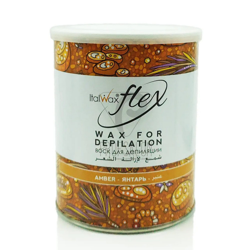 Теплий віск в банціItawax Бурштин FLEX, 800 г., фото 1