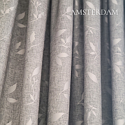 Шторна тканина під льон Amsterdam (Туреччина) 300см