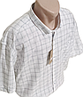 Теніска чоловіча великого розміру Nens vk-0004 класична в клітку, натуральна чоловіча сорочка льон стильна, фото 8