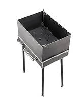 Мангал розбірний маленький 2 мм на 6 шампурів