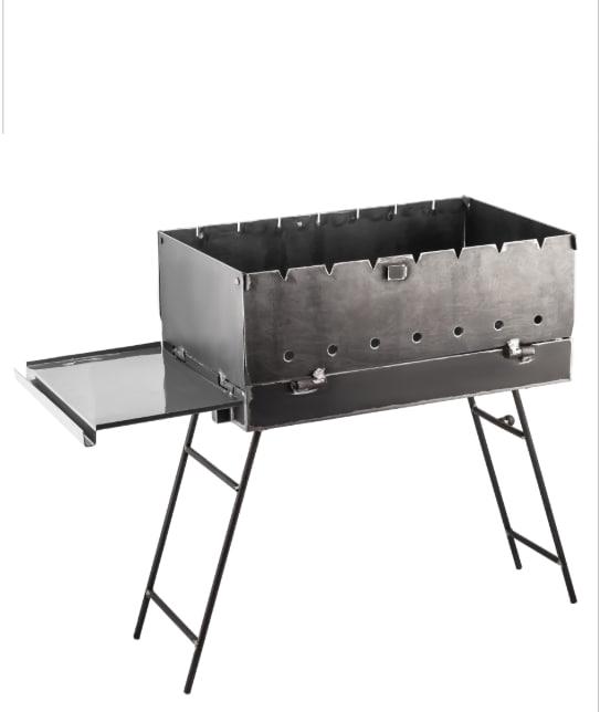 Мангал розбірний зі столиком і складаними ніжками, фото 1