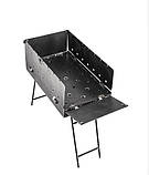 Мангал розбірний зі столиком і складаними ніжками, фото 2