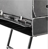 Мангал розбірний зі столиком і складаними ніжками, фото 4