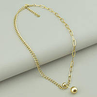 107791 Підвіска 'XUPING' 41 см. (позолота 18 к (лимонна))