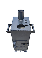 Буржуйка "ЗОЛА" велика з ручками 3 мм