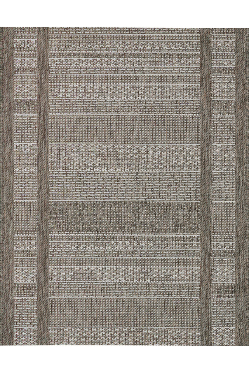 Бежева килимова доріжка рогожка NATURA 20374 Taupe/Champagne ширина 150 см