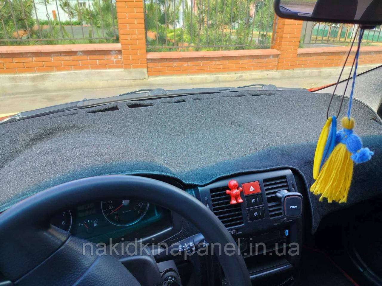 Накидка на панель приладів HYUNDAI Getz 1 пок. 2002-2011 Чохол/накидка на торпеду авто Хюндай Гетц, фото 1