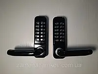 Кодовий замок Lockod LC280B для калітки, ПВХ, м-пл дверей, дерев'яних, будь-яких дверей каліток воріт, 2тип чорний