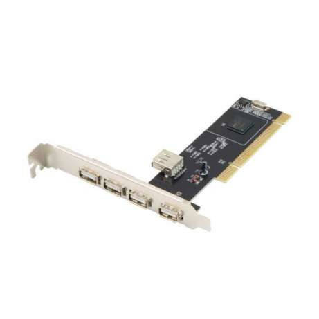 Контроллер PCI переходник на 5 USB 2.0 портов OIU (ID#2235982708), цена ...