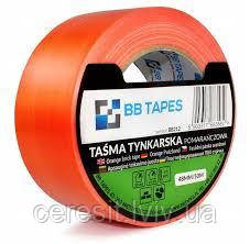 Скотч армований фасадний помаранчевий BB TAPES 48мм 50м пог