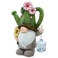 Декоративна фігурка з ліхтарем Engard "Олівер", 31х17х46 см (AW-67)