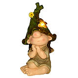 Декоративна фігурка Engard "Емілі", 20,5х19,5х40 см на сонячній батареї (AW-69), фото 3