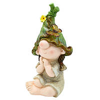 Декоративна фігурка Engard "Емілі", 20,5х19,5х40 см на сонячній батареї (AW-69)
