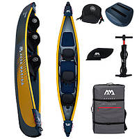 Надувний каяк AquaMarina TOMAHAWK тримісний високого тиску Air-C