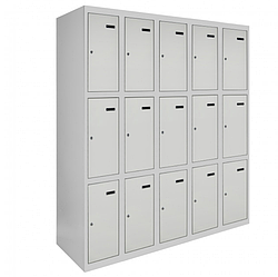 Камера зберігання (локер) 3-х рівнева ШКМ на 15 комірок