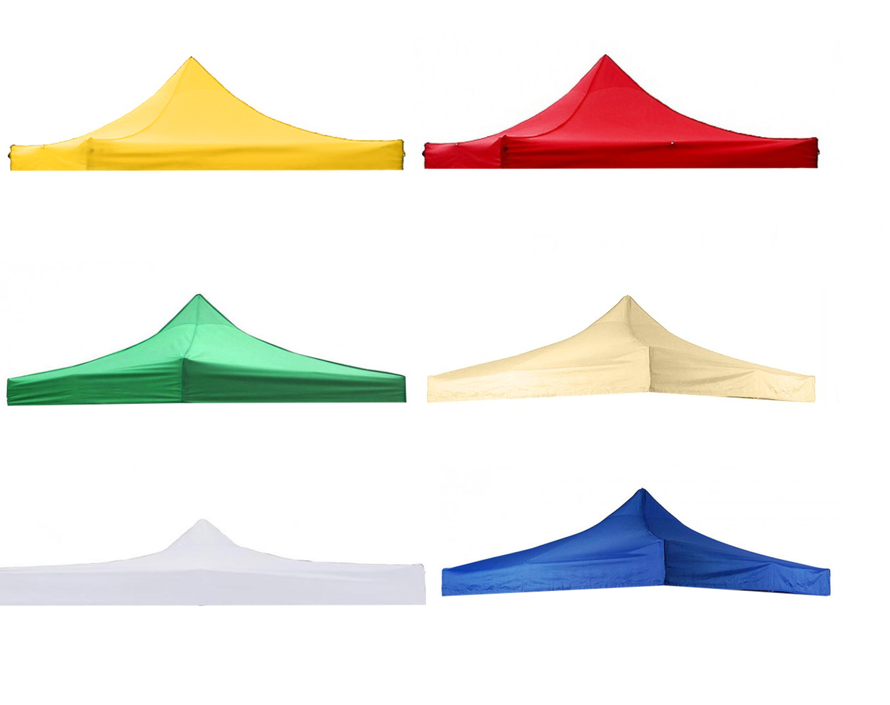 ДАХ для розсувного намету павільйону 3х3 метри (бежевий), фото 1