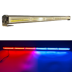 Автомобільний Led ДХО стробоскоп синьо червоного кольору 12-24 вольт 88 см