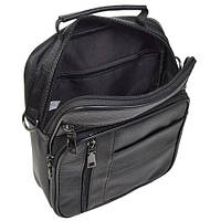 Чоловічі шкіряні сумки через плече BUFFALO BAGS   - SHIM7457A-black