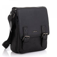 Чоловіча шкіряна сумка через плече GIORGIO FERRETTI   - SHIGF1820-black