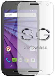 М'яке скло для Motorola G3 XT1540 на екран поліуретанове SoftGlass
