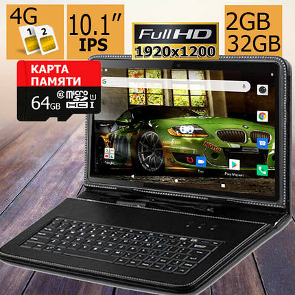 Планшет-телефон Hoozo X1001 Full HD 32Gb LTE Jet Black + Чохол-клавіатура + Карта пам'яті 64ГБ !, фото 1