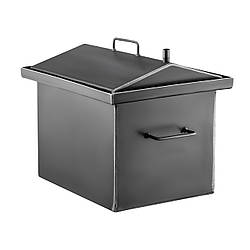 Коптильня гарячого копчення "М" з піддоном 2мм, 2 яруси та 3 гачки Gorillas BBQ