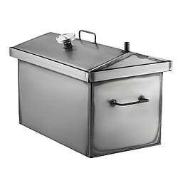 Коптильня гарячого копчення "L" сталь 1.5мм, 2 яруси та 3 гачки, з термометром Gorillas BBQ