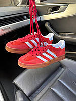 Gucci × adidas Gazelle \"Red\" アディダス GUCCI Adidas X Gucci Gazelle Red за Женские
