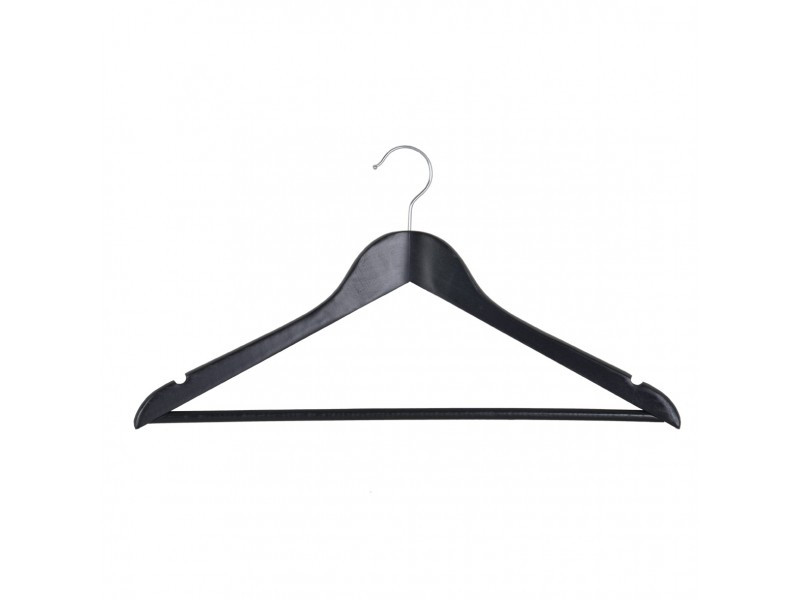 Вішалка дерев. "Idea home" 44,5х23х1,2см чорна №RE05163B(6)(120), фото 1