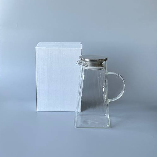 Глечик скло "Краплі" 1,8л №767-16/S&T/(12), фото 1