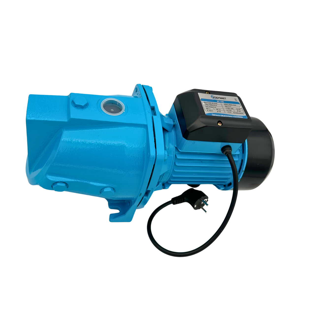 Поверхностный насос для воды ВДМТ JET100L (чуг. длинный) Словенія гарантия 2 года