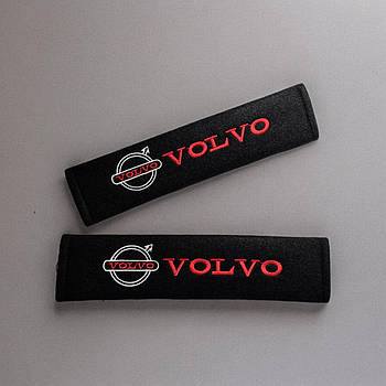 Чохол на ремінь безпеки з логотип Volvo 2шт