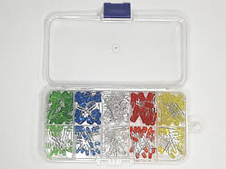 Набір світлодіодів 5 кольорів діаметр 3 та 5 мм 200 шт