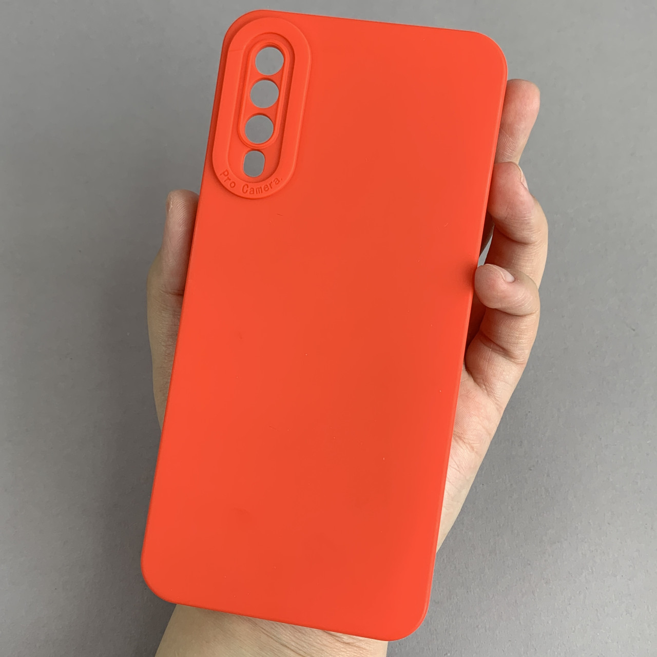 Чохол для Samsung Galaxy A50s чохол із закритою камерою на телефон самсунг а50с червоний w7n