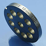 Решітка м'ясорубки Vektor TK-12 ТК-12MT ТК-М12 12мм нержавійка, фото 6
