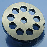 Решітка м'ясорубки Gastrorag HM-12 TC12LUX HM-12N HM-12NS HM-12GR TC12 12мм нержавійка, фото 7