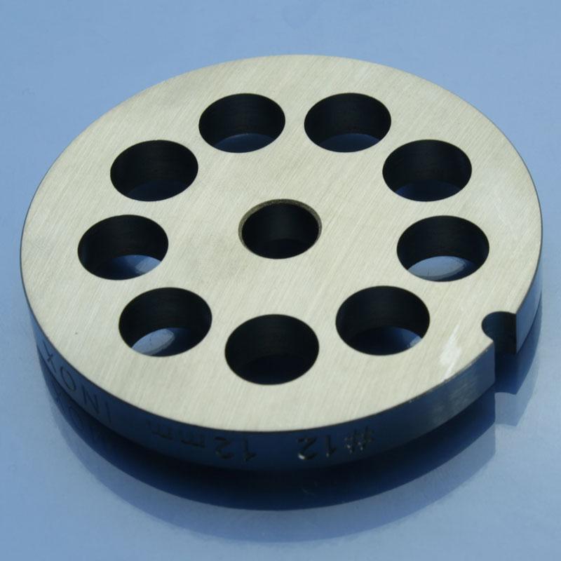 Решітка м'ясорубки GoodFood MG12 MG12E MG12R MG12S MG12SS MG12HSS MG12P 12мм нержавійка, фото 1