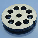 Решітка м'ясорубки Vektor TK-12 ТК-12MT ТК-М12 12мм нержавійка, фото 2