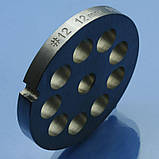 Решітка м'ясорубки Kenwood PRO 2000 EXCEL MG720 MG710 MG700 12мм нержавійка, фото 9