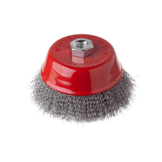 Щітка чашкова для УШМ INTERTOOL BT-1125