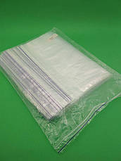 Пакет з застібкою Zip-lock розмір 30x40 100шт./уп., фото 5