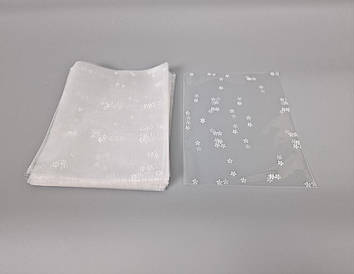 Пакет із малюнком для пакування подарунків (15*20) No384 (3) "Ромашка" (100 шт.)