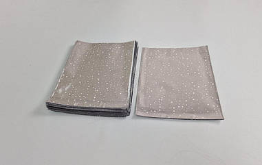 Пакет із малюнком для пакування подарунків (15*20) No413 (2) фольгований "Капелька" (100 шт.)