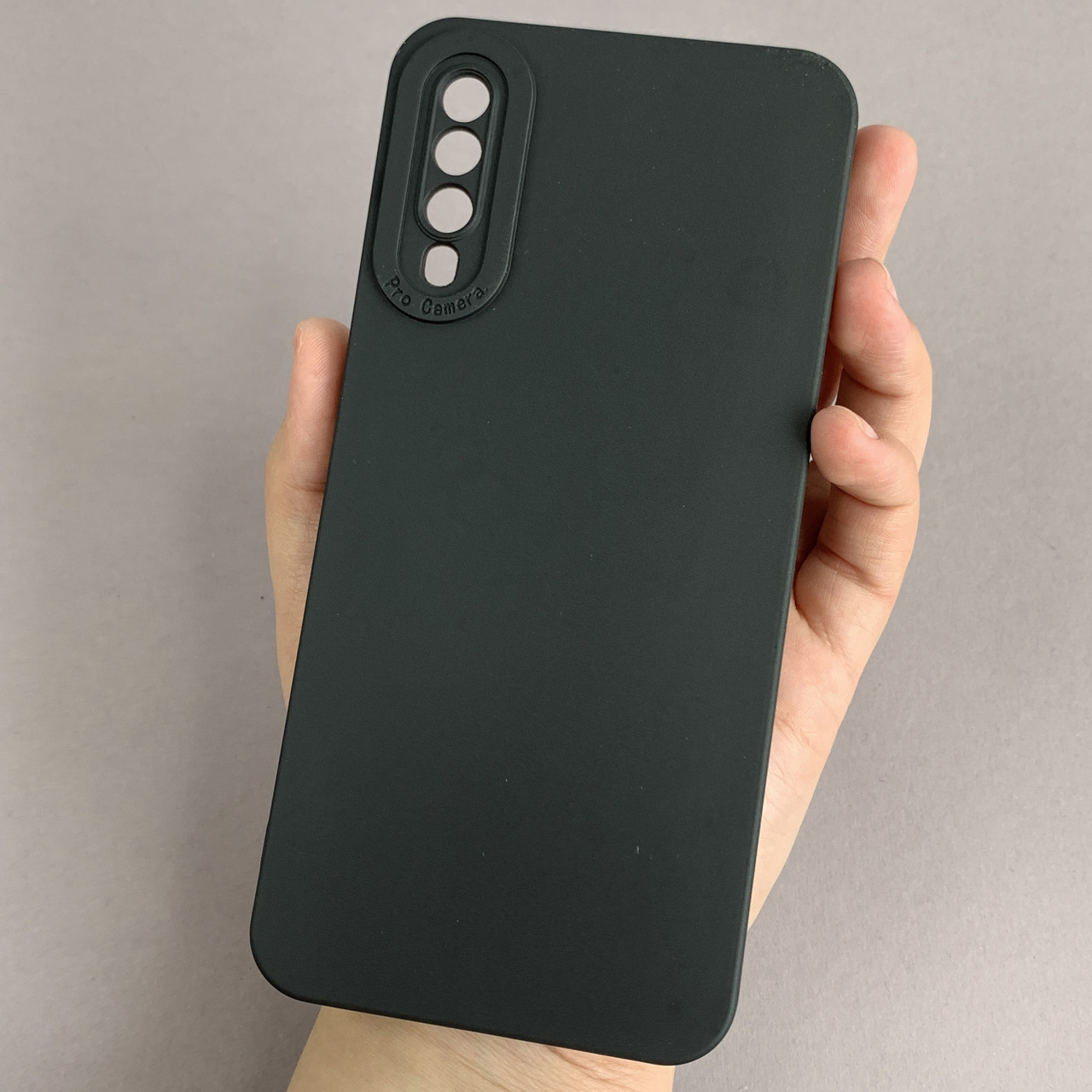 Чохол для Samsung Galaxy A50s чохол із закритою камерою на телефон самсунг а50с чорний w7n
