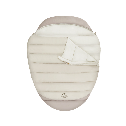 Двомісний спальник Naturehike CNH22SD003 (210 х 145см) Бежевий