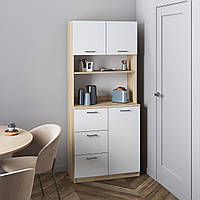 Буфет, міні-кухня, 1850/800/410мм, Дуб Сонома/ Німфея Альба