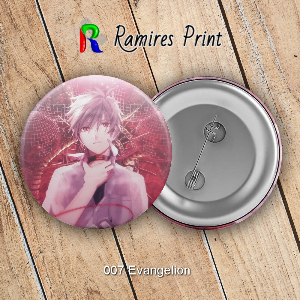 Значок 44 мм Аніме Evangelion 007